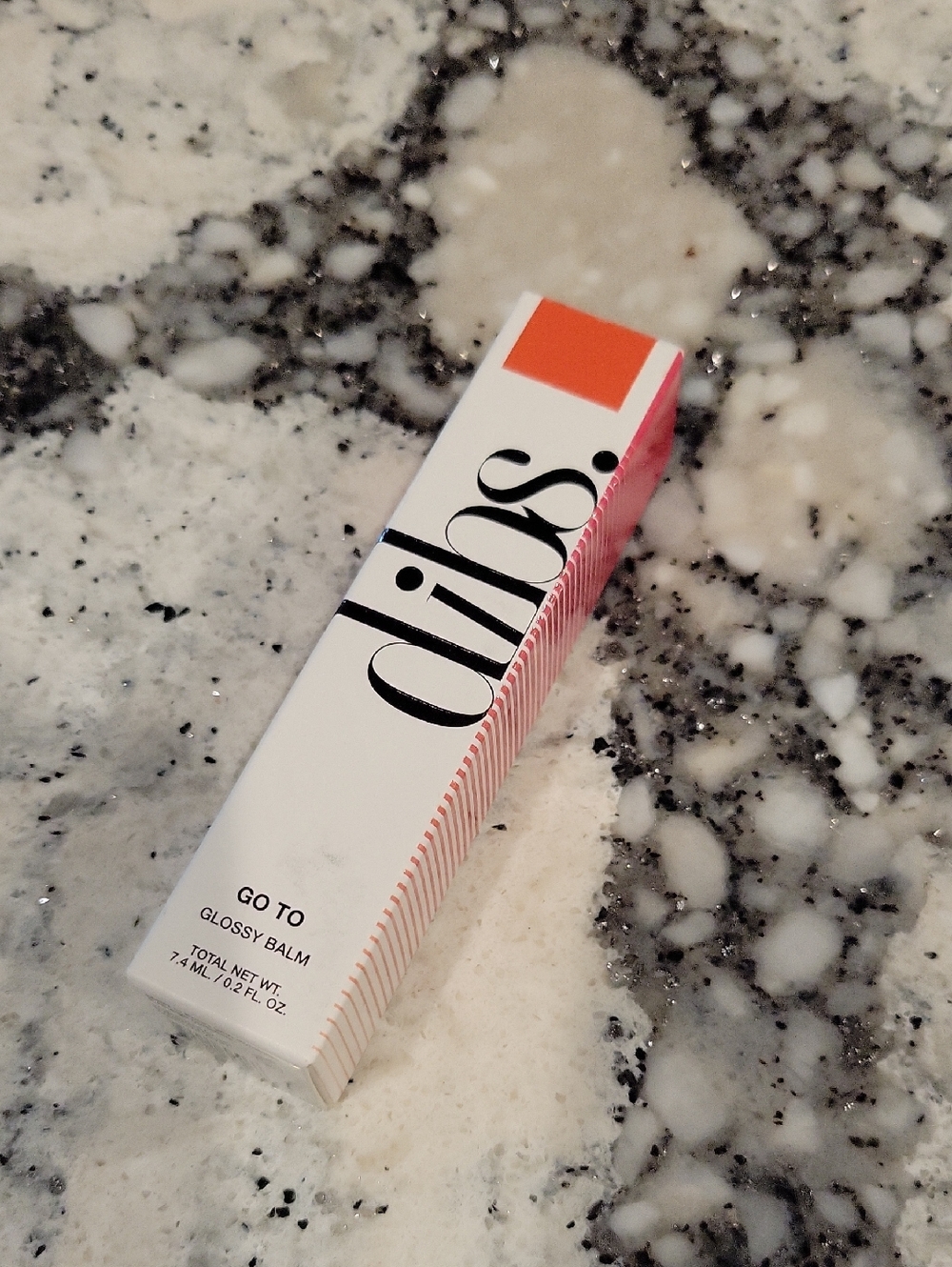Dibs Glossy Balm in Orange Crush